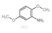 Benzenamine,2,5-dimethoxy-, hydrochloride (1:1)结构式