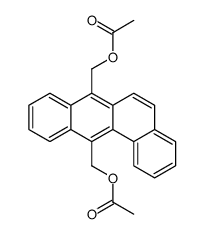 Benz[a]anthracene-7,12-dimethanol=diacetate结构式