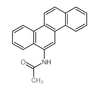 N-chrysen-6-ylacetamide结构式