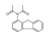 N-acetyl-N-(9H-fluoren-1-yl)acetamide结构式