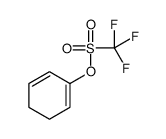 cyclohexa-1,5-dien-1-yl trifluoromethanesulfonate结构式