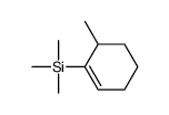 trimethyl-(6-methylcyclohexen-1-yl)silane结构式