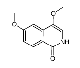 4,6-dimethoxyisoquinolin-1(2H)-one结构式