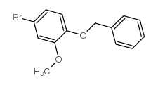 1-(苄氧基)-4-溴-2-甲氧基苯结构式