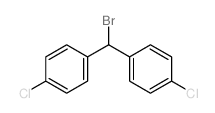 4,4'-(Bromomethylene)bis(chlorobenzene)结构式
