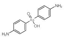 Arsinic acid,bis(4-aminophenyl)- (9CI)结构式