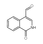 1-氧代-1,2-二氢异喹啉-4-甲醛结构式