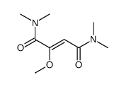 2-methoxy-N,N,N',N'-tetramethylbut-2-enediamide结构式