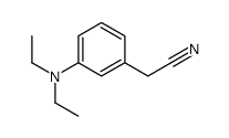 3-(Diethylamino)benzeneacetonitrile结构式
