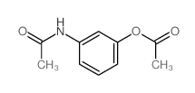 二乙酰基-3-氨基苯酚结构式