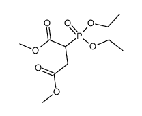 dimethyl 2-(diethoxyphosphoryl)succinate结构式