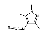 4-isothiocyanato-1,3,5-trimethylpyrazole结构式