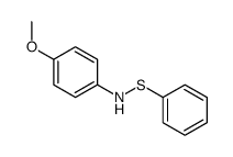 4-methoxy-N-phenylsulfanylaniline结构式