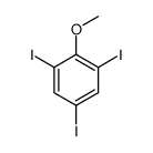 1,3,5-triiodo-2-methoxybenzene结构式