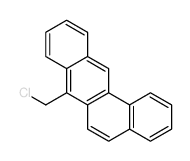 7-CHLOROMETHYL BENZ(a)ANTHRACENE结构式