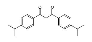 1,3-bis(4-propan-2-ylphenyl)propane-1,3-dione结构式