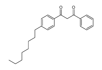 1-(4-octylphenyl)-3-phenylpropane-1,3-dione结构式