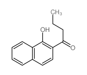 1-Butanone,1-(1-hydroxy-2-naphthalenyl)-结构式