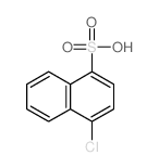 1-Naphthalenesulfonicacid, 4-chloro-结构式