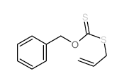 phenylmethoxy-prop-2-enylsulfanyl-methanethione结构式