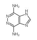 3,4,7,9-tetrazabicyclo[4.3.0]nona-2,4,7,10-tetraene-2,5-diamine结构式