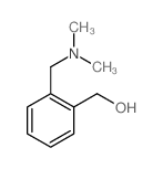 [2-(dimethylaminomethyl)phenyl]methanol结构式