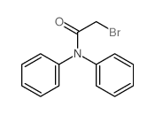2-bromo-N,N-diphenyl-acetamide结构式