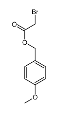 (4-methoxyphenyl)methyl 2-bromoacetate结构式