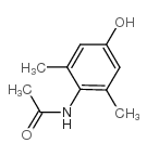 N-(4-羟基-2,6-二甲基苯基)乙酰胺结构式