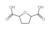 四氢呋喃-2,5-二羧酸结构式
