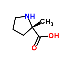 (R)-2-甲基脯氨酸结构式