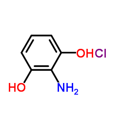 2-氨基-1,3-苯二酚盐酸盐结构式