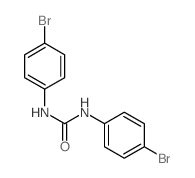 1,3-bis(4-bromophenyl)urea结构式