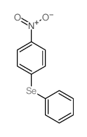 Benzene,1-nitro-4-(phenylseleno)-结构式