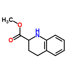 1,2,3,4-四氢喹啉-2-羧酸甲酯结构式
