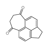 6,7-dihydrocycloheptacenaphthene-5,8-dione结构式