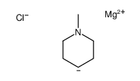 magnesium,1-methylpiperidin-4-ide,chloride结构式