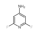 4-氨基-2,6-二氟吡啶结构式