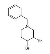 1-benzyl-3,4-dibromo-piperidine结构式