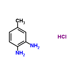 1,2-Benzenediamine,4-methyl-, hydrochloride (1:2)结构式