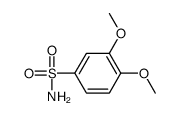 3,4-二甲氧基苯磺酰胺结构式