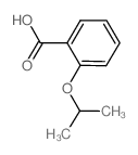 2-propan-2-yloxybenzoic acid结构式