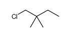 1-chloro-2,2-dimethylbutane结构式