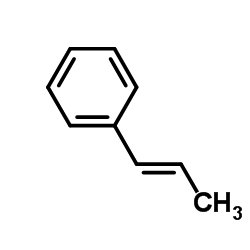 1-丙烯基苯结构式