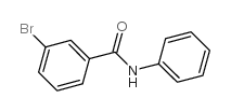 3-溴-N-苯基苯甲酰胺结构式