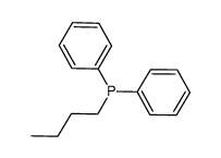 BUTYLDIPHENYLPHOSPHINE结构式