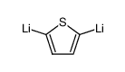2,5-dilithiothiophene结构式
