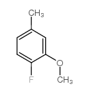 2-氟-5-甲基苯甲醚结构式