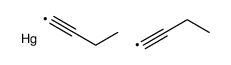 bis(but-1-ynyl)mercury结构式