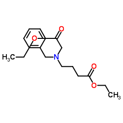 4-苄乙氧基羰基甲基氨基-丁酸乙酯结构式